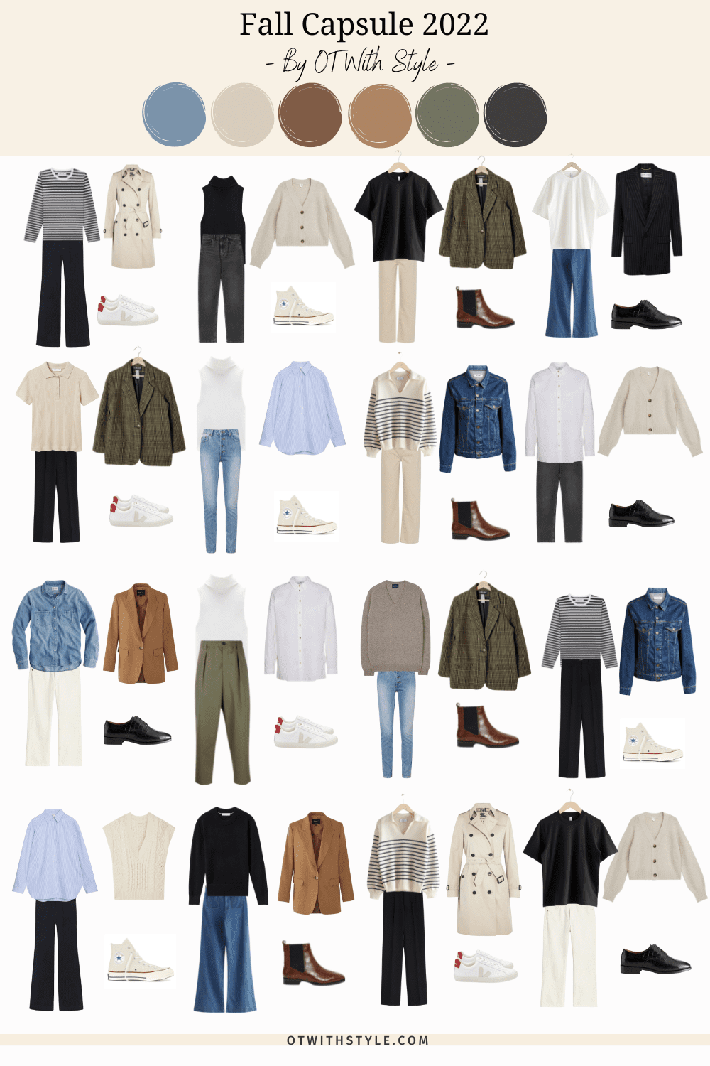 Fall 2022 Capsule Wardrobe - OT With Style