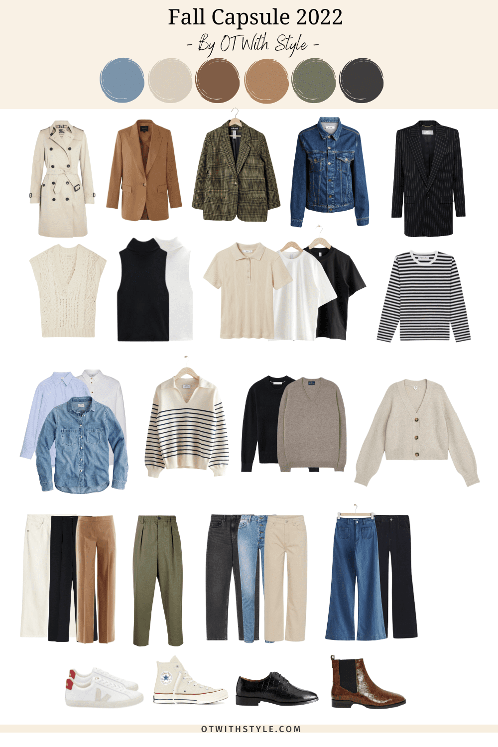 Fall 2022 Capsule Wardrobe - OT With Style