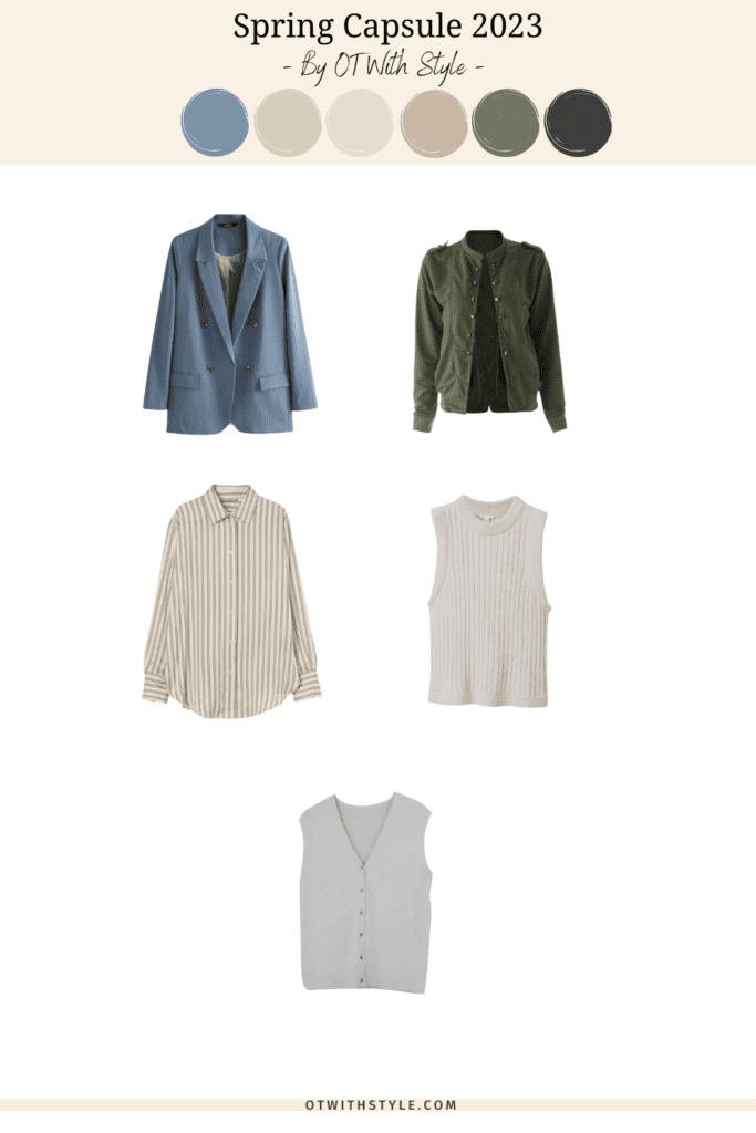 New items in my spring wardrobe