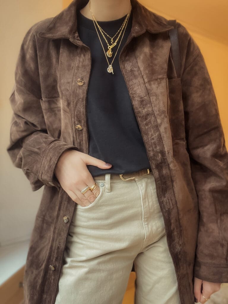 Brown Suede Jacket